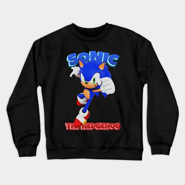 Sonic The Hedgehog Crewneck Sweatshirt by Izdihaarr